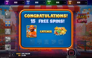 Big Bass Oranje Gekte – Oranje Jackpot – Bonus round