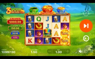 3 Pots Riches Extra: Hold & Win – Winning spin