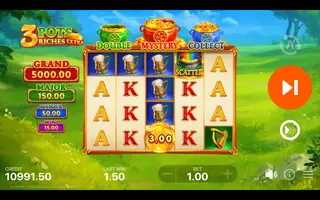 3 Pots Riches Extra: Hold & Win – Winning spin