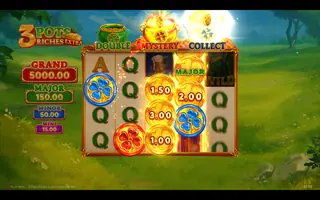 3 Pots Riches Extra: Hold & Win – Bonus round