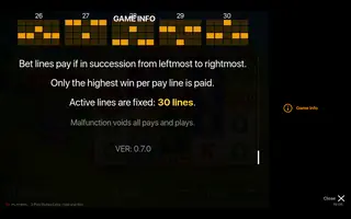 3 Pots Riches Extra: Hold & Win – Paytable
