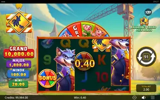 Area Build’R 3 Lucky Pigs – Winning spin