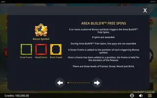Area Build’R 3 Lucky Pigs – Game rules