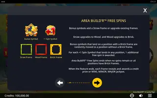 Area Build’R 3 Lucky Pigs – Game rules