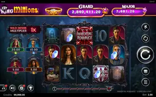 Immortal Romance II King Millions – Feature in play
