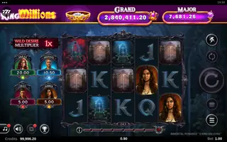 Immortal Romance II King Millions – Feature in play