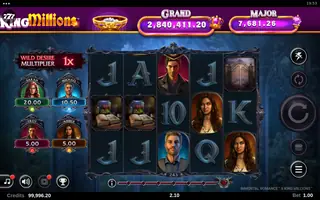 Immortal Romance II King Millions – Feature in play