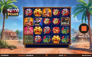 Bloody Pesos – Feature in play