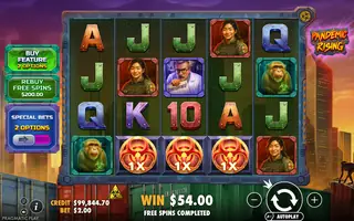 Pandemic Rising – Winning spin