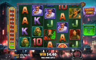 Pandemic Rising – Free spins