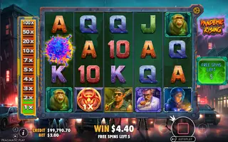 Pandemic Rising – Free spins