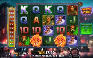 Pandemic Rising – Free spins