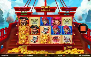 Red Dragon Sails – Feature in play
