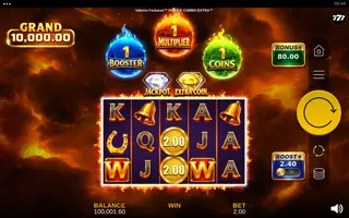Inferno Fortunes POWER COMBO EXTRA – Winning spin