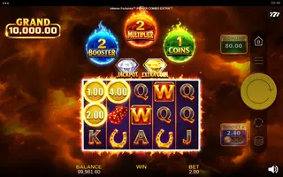 Inferno Fortunes POWER COMBO EXTRA – Winning spin
