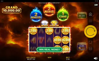 Inferno Fortunes POWER COMBO EXTRA – Winning spin