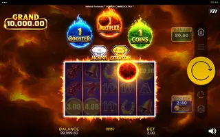 Inferno Fortunes POWER COMBO EXTRA – Feature in play