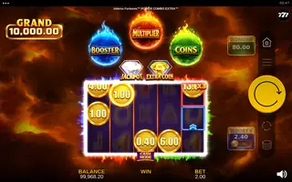 Inferno Fortunes POWER COMBO EXTRA – Bonus round