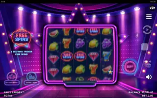 Prize Ladder – Feature in play