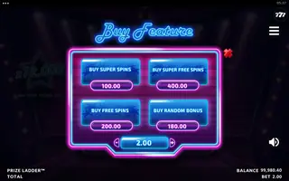 Prize Ladder – Bonus buy