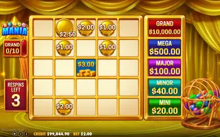 Bingo Mania – Bonus round