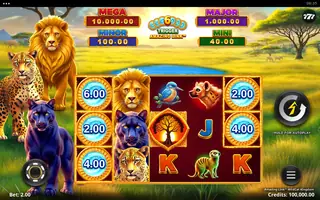 Amazing Link WildCat Kingdom – Feature in play