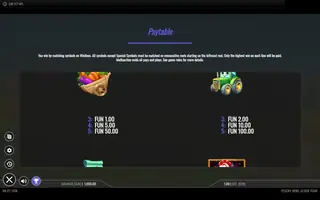 Plucky Hens: Cluck Yeah – Paytable