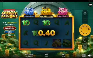 Coin Collect: Piggy Patrons – Winning spin