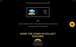 Coin Collect: Piggy Patrons – Paytable