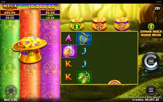 3 Lucky Rainbows Action Boost SpinUP – Paytable