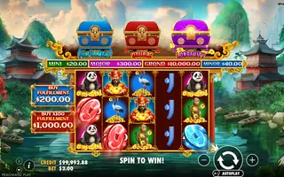 Chests of Cai Shen 2 – Feature in play