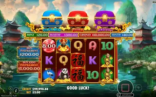 Chests of Cai Shen 2 – Feature in play
