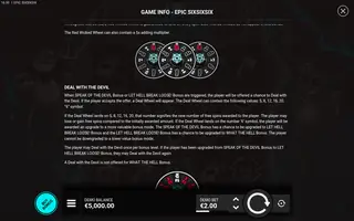 Epic SixSixSix – Game rules