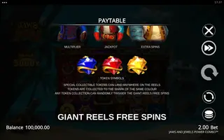 Jaws and Jewels Power Combo – Game rules