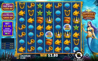 Mermaid’s Treasure Trove – Winning spin
