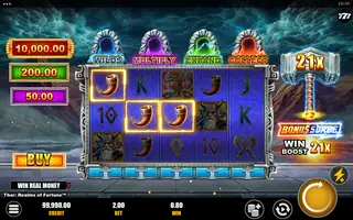 Thor: Realms of Fortune – Winning spin