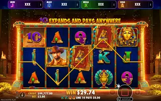 Book of Tut – Oranje Jackpot – Free spins
