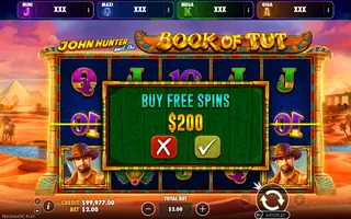 Book of Tut – Oranje Jackpot – Bonus buy