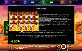 Book of Tut – Oranje Jackpot – Game rules