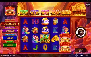 Bigger Bonanza Rush Express – Feature in play