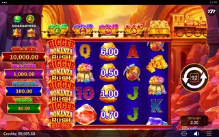 Bigger Bonanza Rush Express – Feature in play