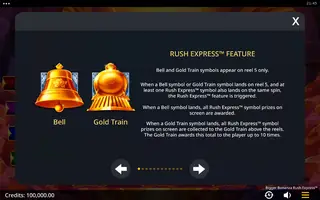 Bigger Bonanza Rush Express – Game rules