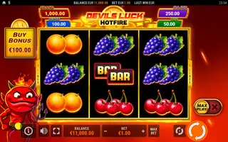 Devils Luck Hotfire Hold & Win – Base game