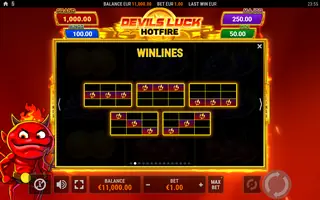 Devils Luck Hotfire Hold & Win – Game rules