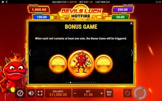 Devils Luck Hotfire Hold & Win – Game rules