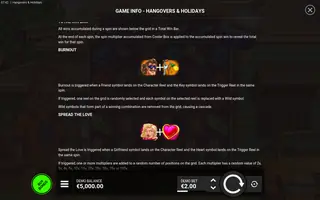 Hangovers & Holidays – Game rules