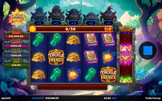 Trolls Frenzy – Feature in play