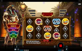 Ra Unleashed – Feature in play