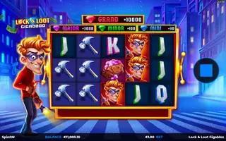 Lock & Loot GigaBlox – Feature in play