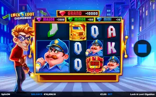 Lock & Loot GigaBlox – Feature in play